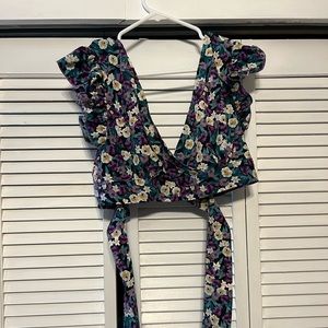 SHEIN crop top. Size L fits more like XL